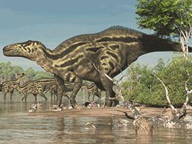 Shantungosaurus / © James Kuether Verwendet mit freundlicher Genehmigung des Autors