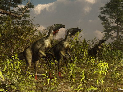 Beipiaosaurus © Raul Lunia. Verwendet mit freundlicher Genehmigung des Autors.