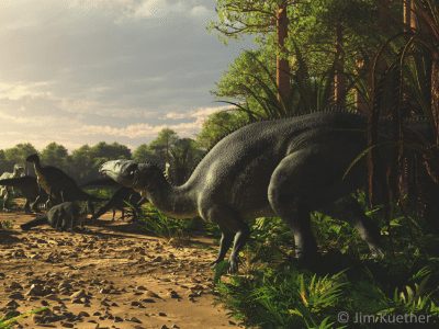 Camptosaurus / © James Kuether. Verwendet mit freundlicher Genehmigung des Autors.