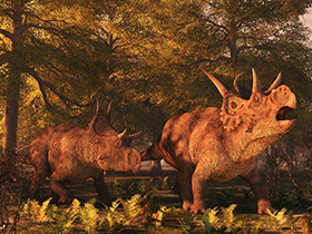 Diabloceratops / © Raul Lunia. Verwendet mit freundlicher Genehmigung des Autors.
