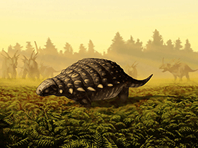 Panoplosaurus / Julius T. Csotonyi. Creative Commons 4.0 International (CC BY 4.0)