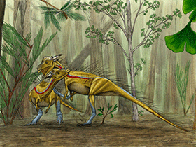Pachycephalosaurus / © Michael Hanson. Verwendet mit freundlicher Genehmigung des Autors.