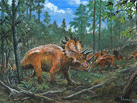 Regaliceratops / © Tuomas Koivurinne. Verwendet mit freundlicher Genehmigung des Autors