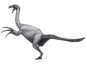 Therizinosaurus / © Øyvind M. Padron. Verwendet mit freundlicher Genehmigung des Autors.