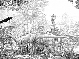 Thecodontosaurus / © Luc J. BaillyVerwendet mit freundlicher Genehmigung des Autors